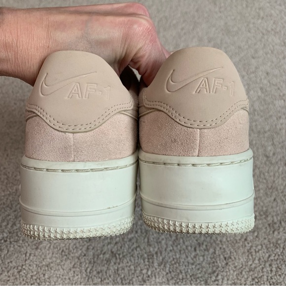 Nike Air Force 1 AF1 Women's Shoes Sz 8 Sage Pink Sneakers Athletic AR5339-201 - Picture 9 of 12